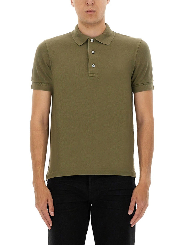 TOM FORD PIQUE POLO.