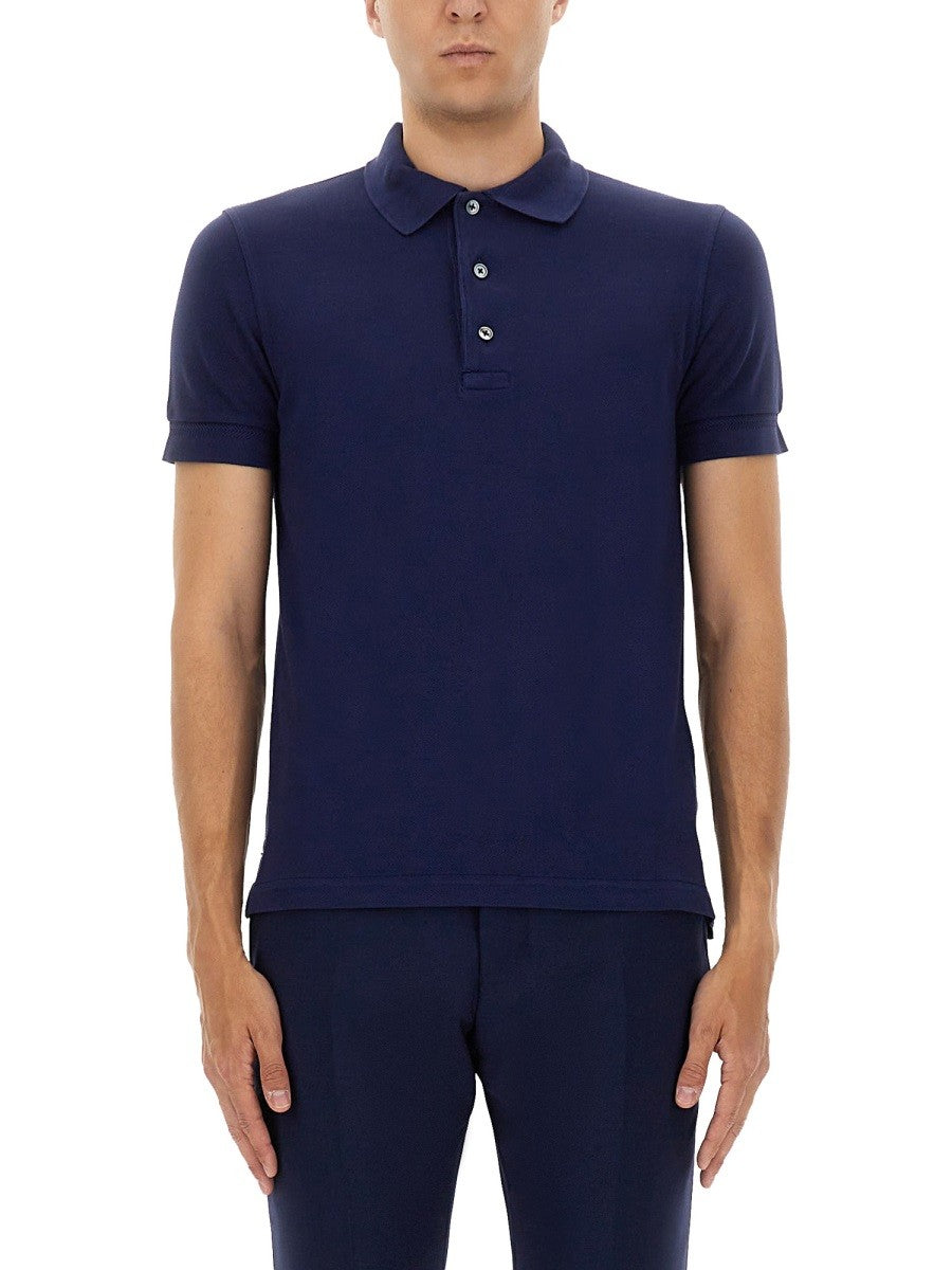 TOM FORD PIQUE POLO.