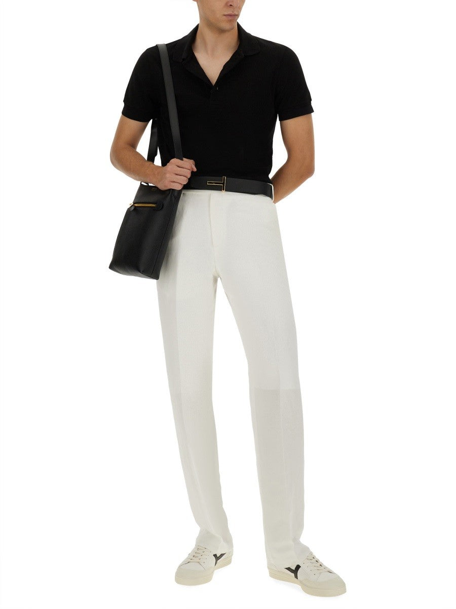 TOM FORD PIQUE POLO.