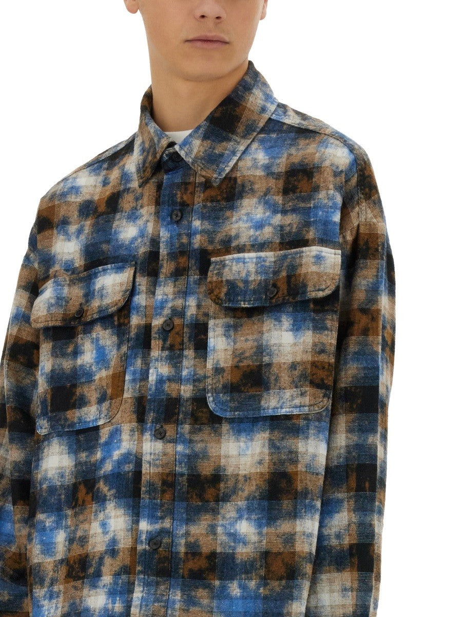 Palm Angels PLAID SHIRT