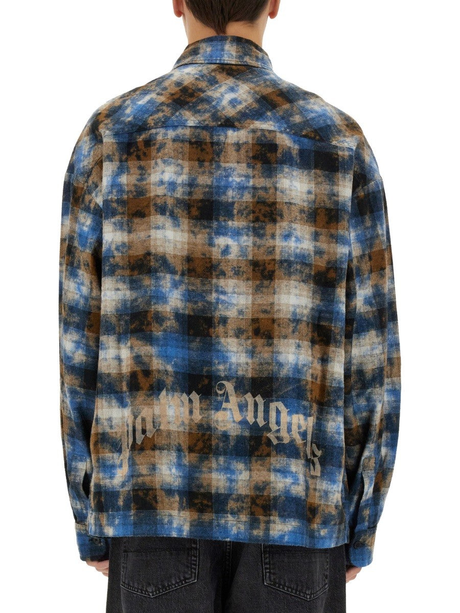 Palm Angels PLAID SHIRT