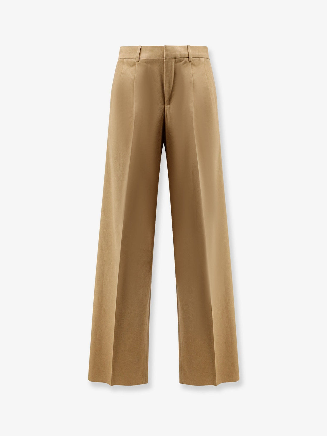 Celine Pleated cotton trousers