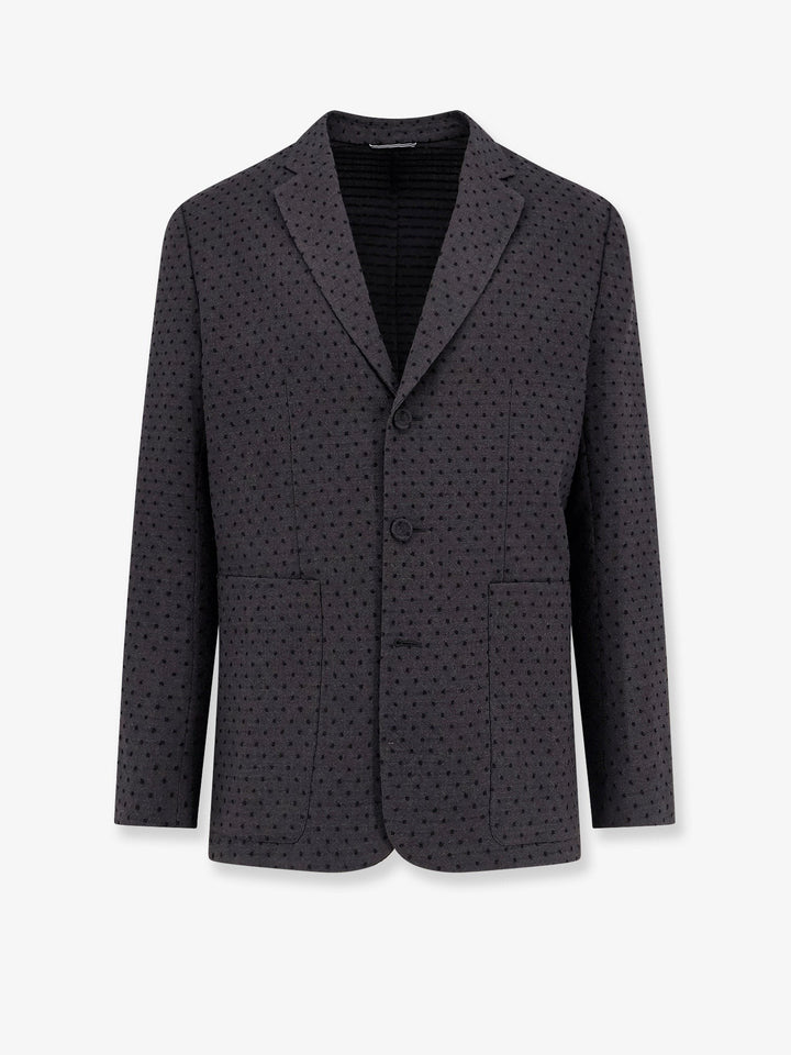Dior Polka-dots virgin wool and alpaca jacquard blazer