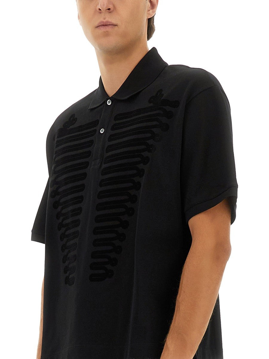 Alexander Mcqueen POLO SHIRT "CEREMONIAL BOXY"