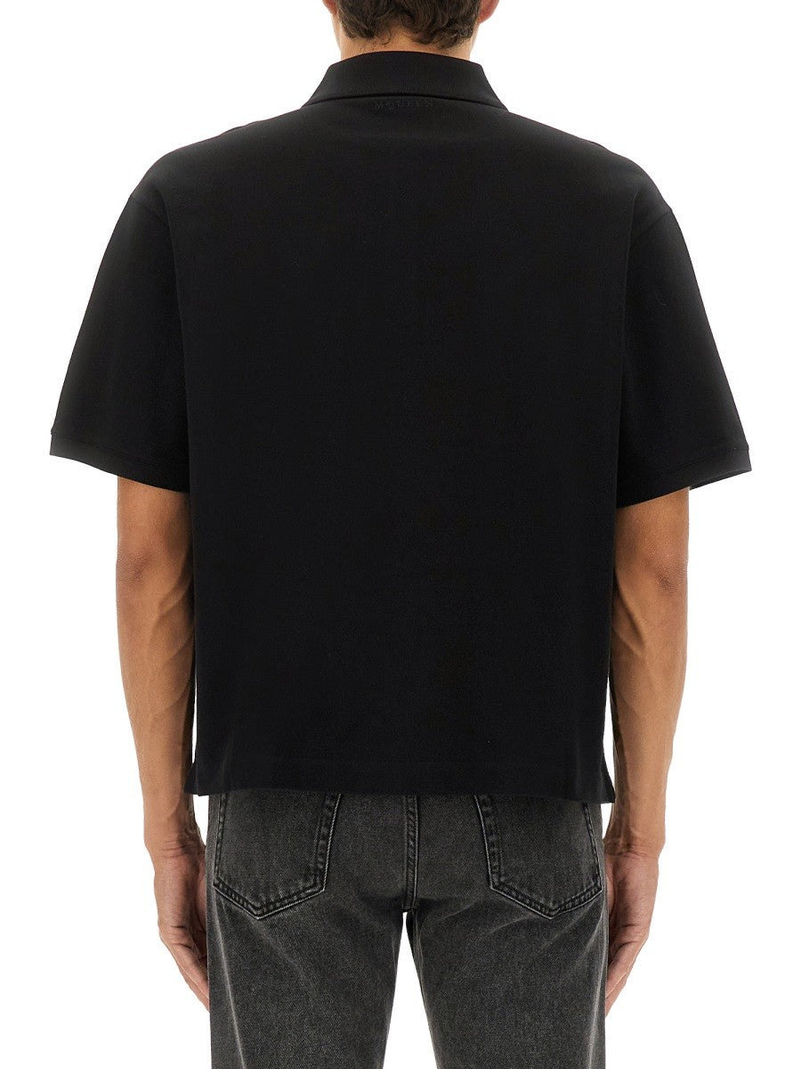Alexander Mcqueen POLO SHIRT "CEREMONIAL BOXY"