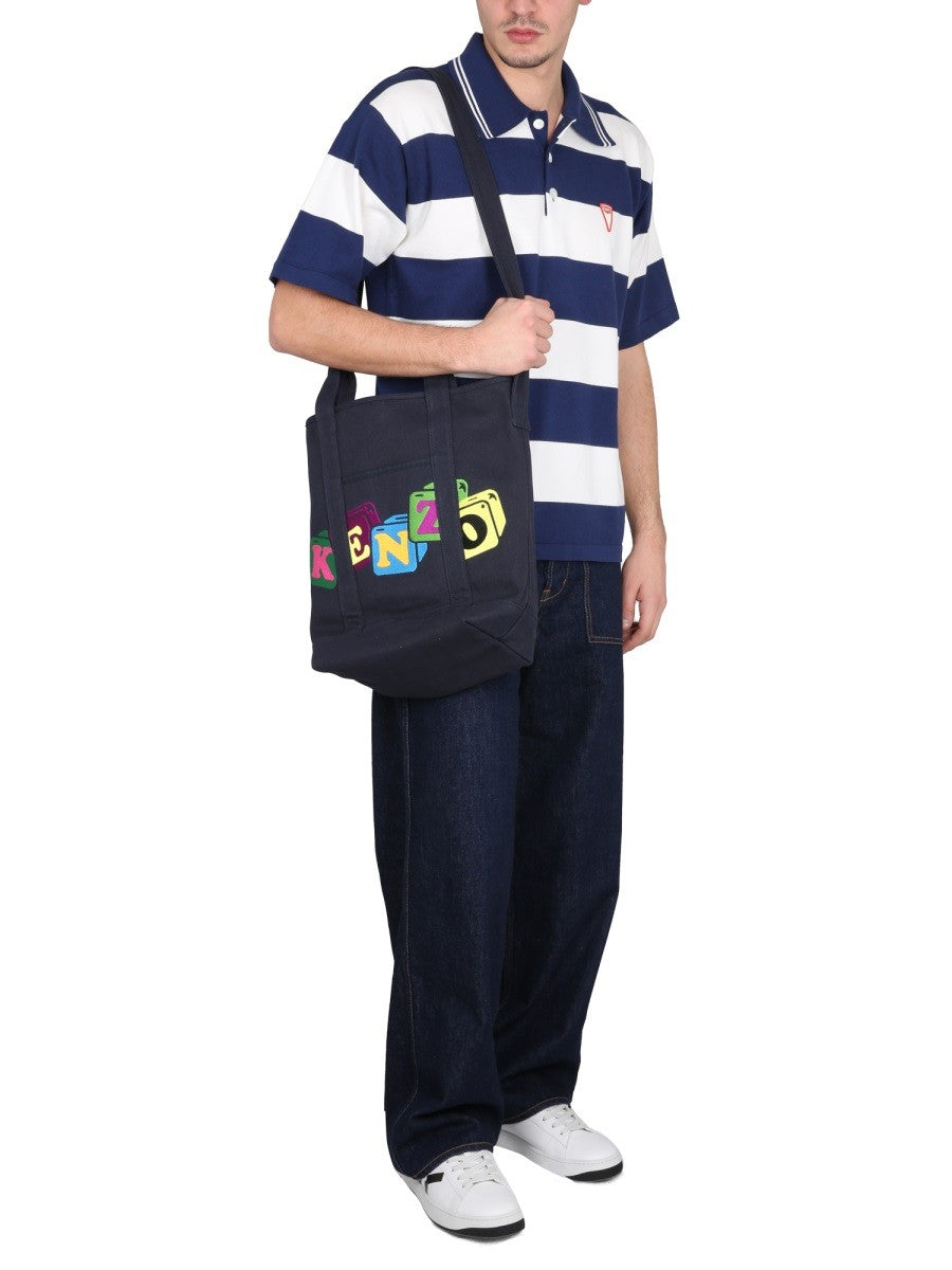 Kenzo POLO SHIRT 'NAUTICAL STRIPES'