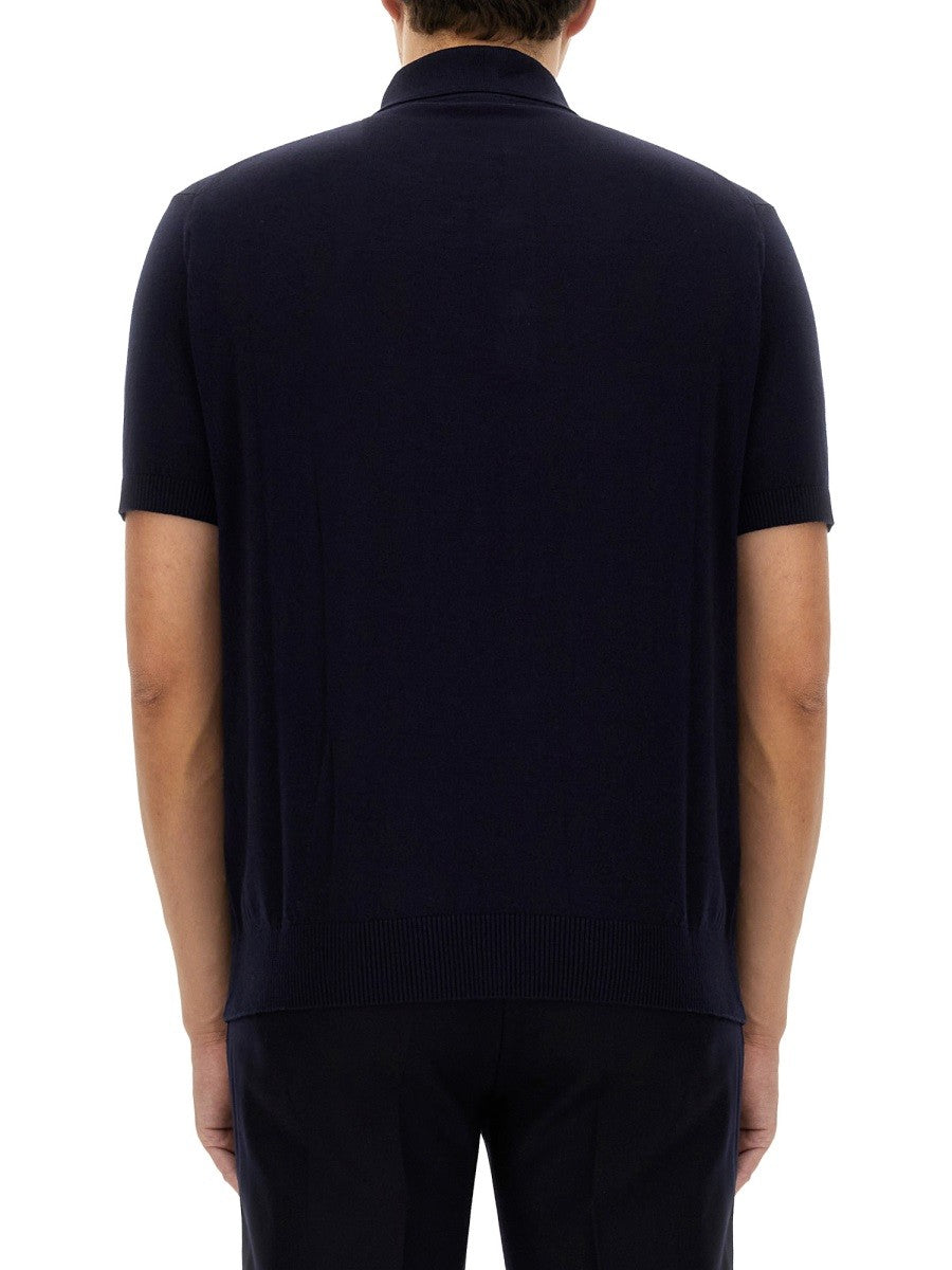 Etro POLO SHIRT WITH PEGASUS EMBROIDERY