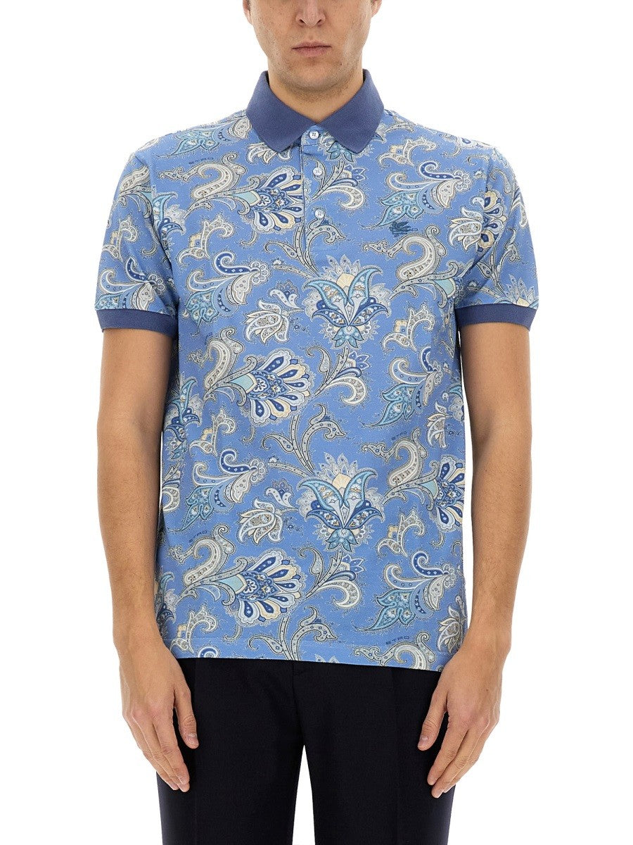 Etro POLO SHIRT WITH PRINT