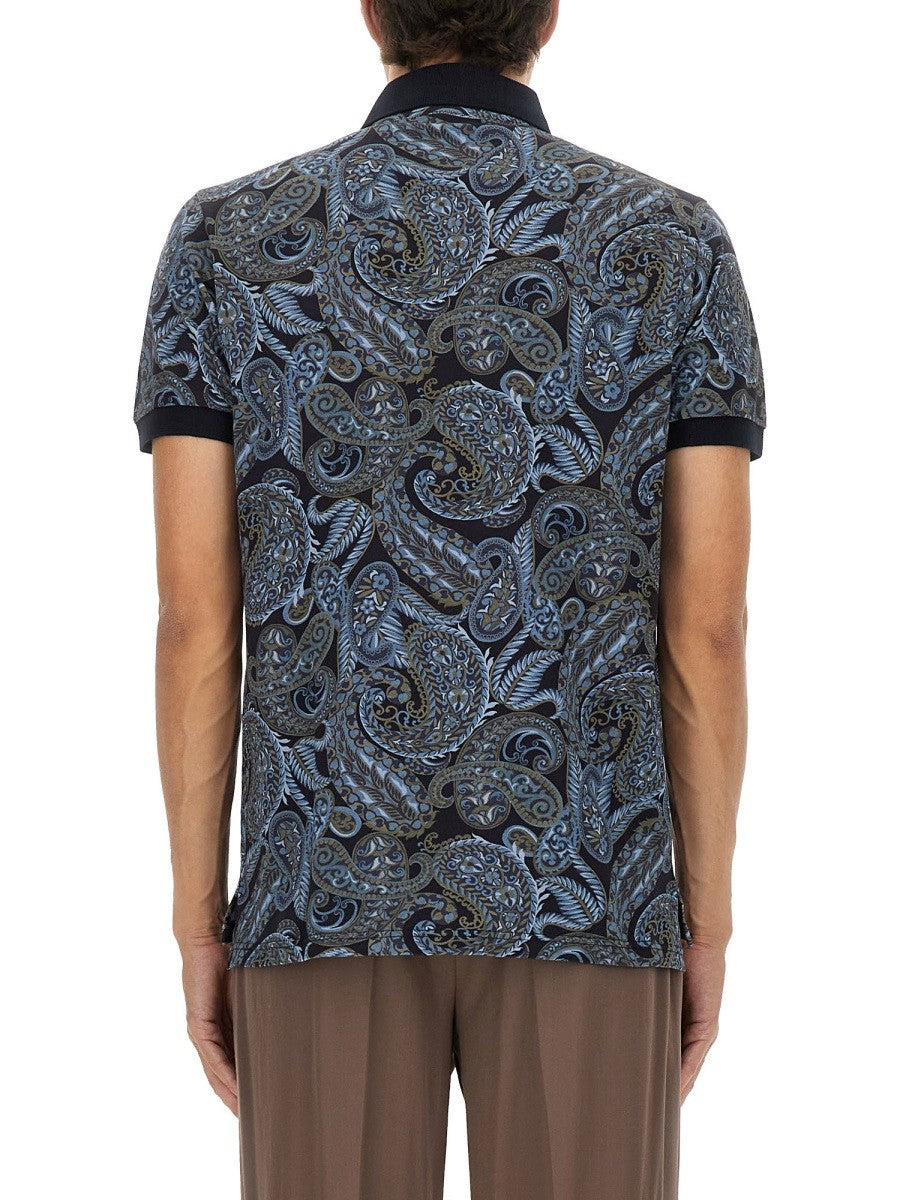 Etro POLO SHIRT WITH PRINT