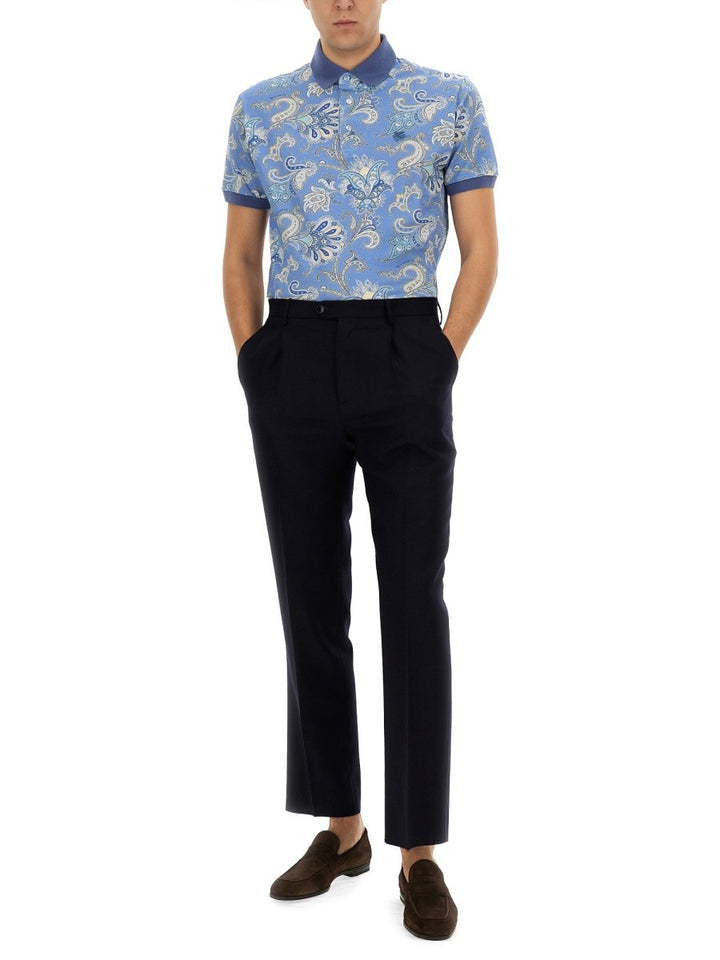 Etro POLO SHIRT WITH PRINT