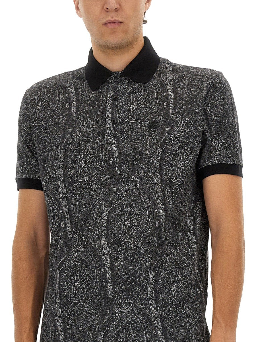 Etro POLO SHIRT WITH PRINT