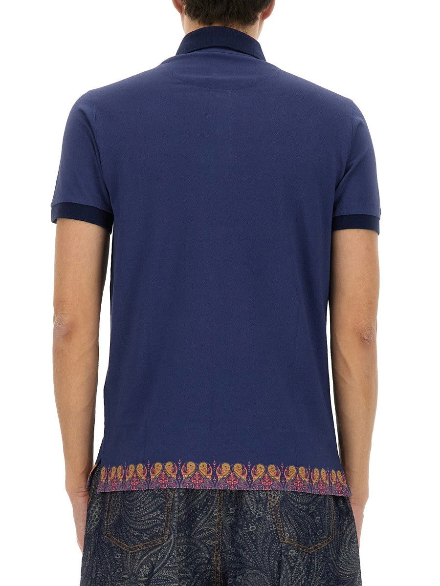 Etro POLO SHIRT WITH PRINT
