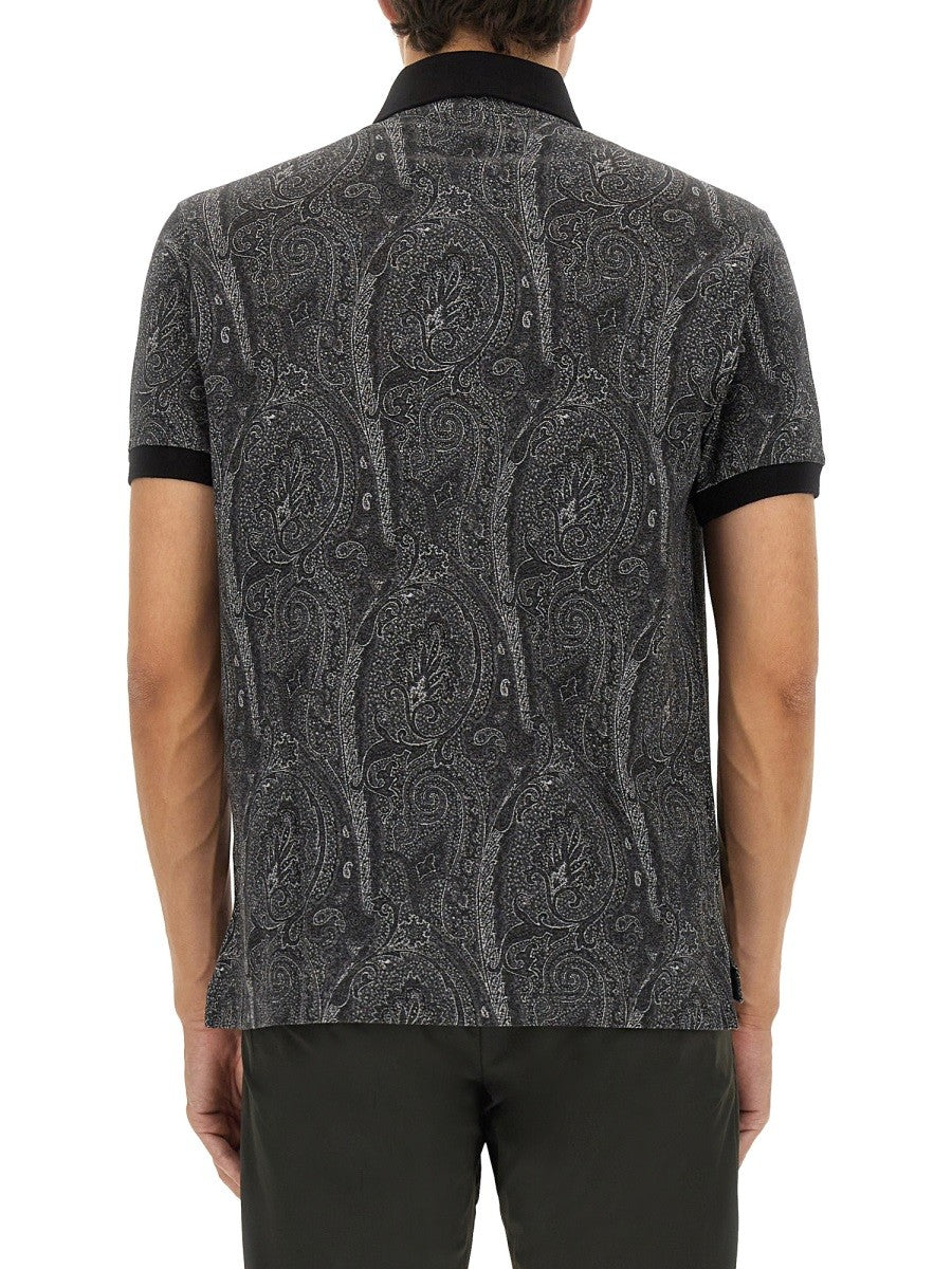 Etro POLO SHIRT WITH PRINT