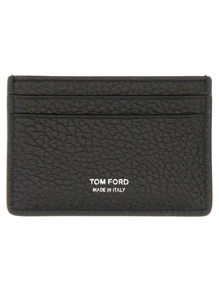 TOM FORD CARD HOLDER WITH LOGO
