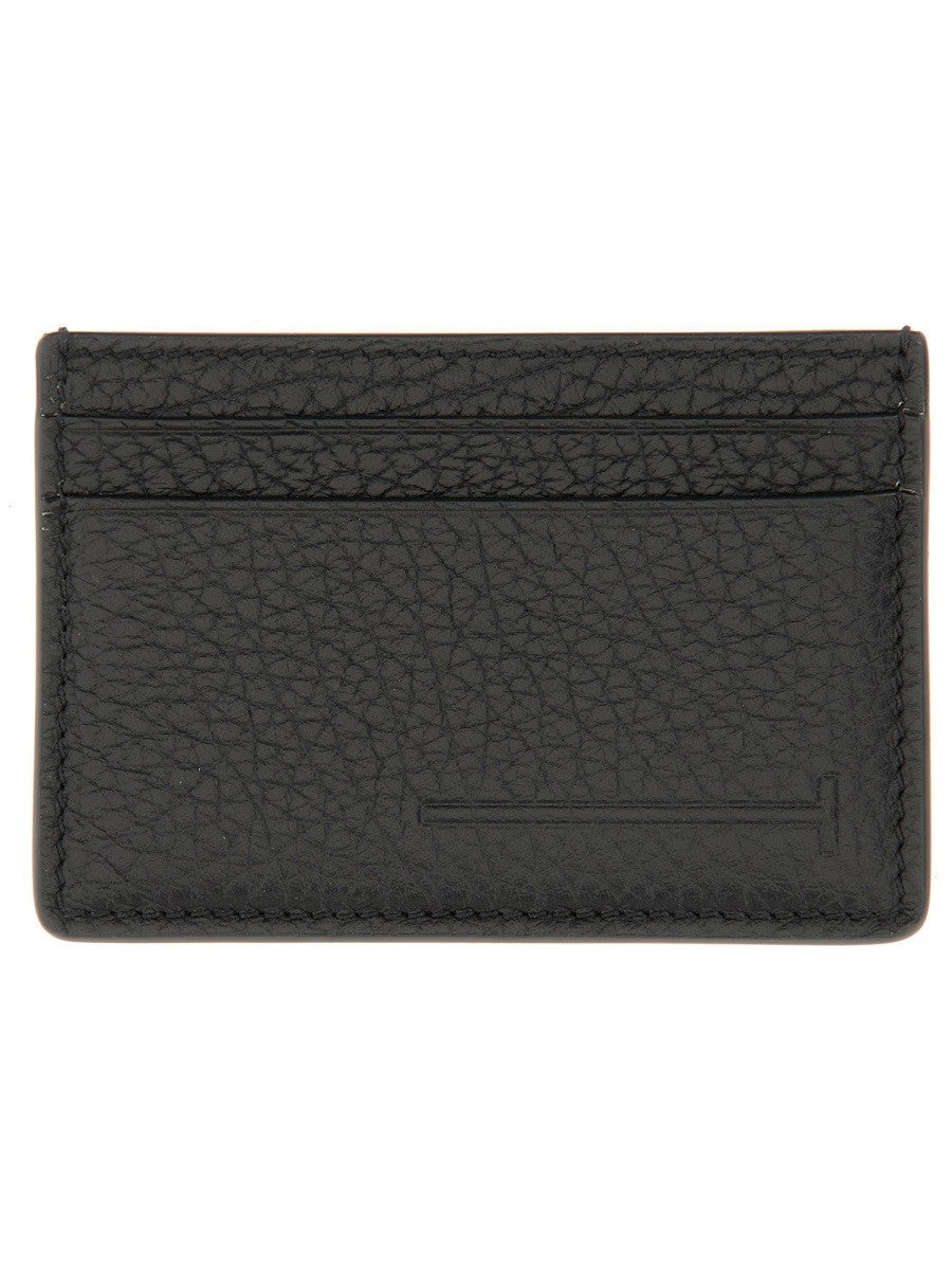 TOM FORD CARD HOLDER WITH LOGO