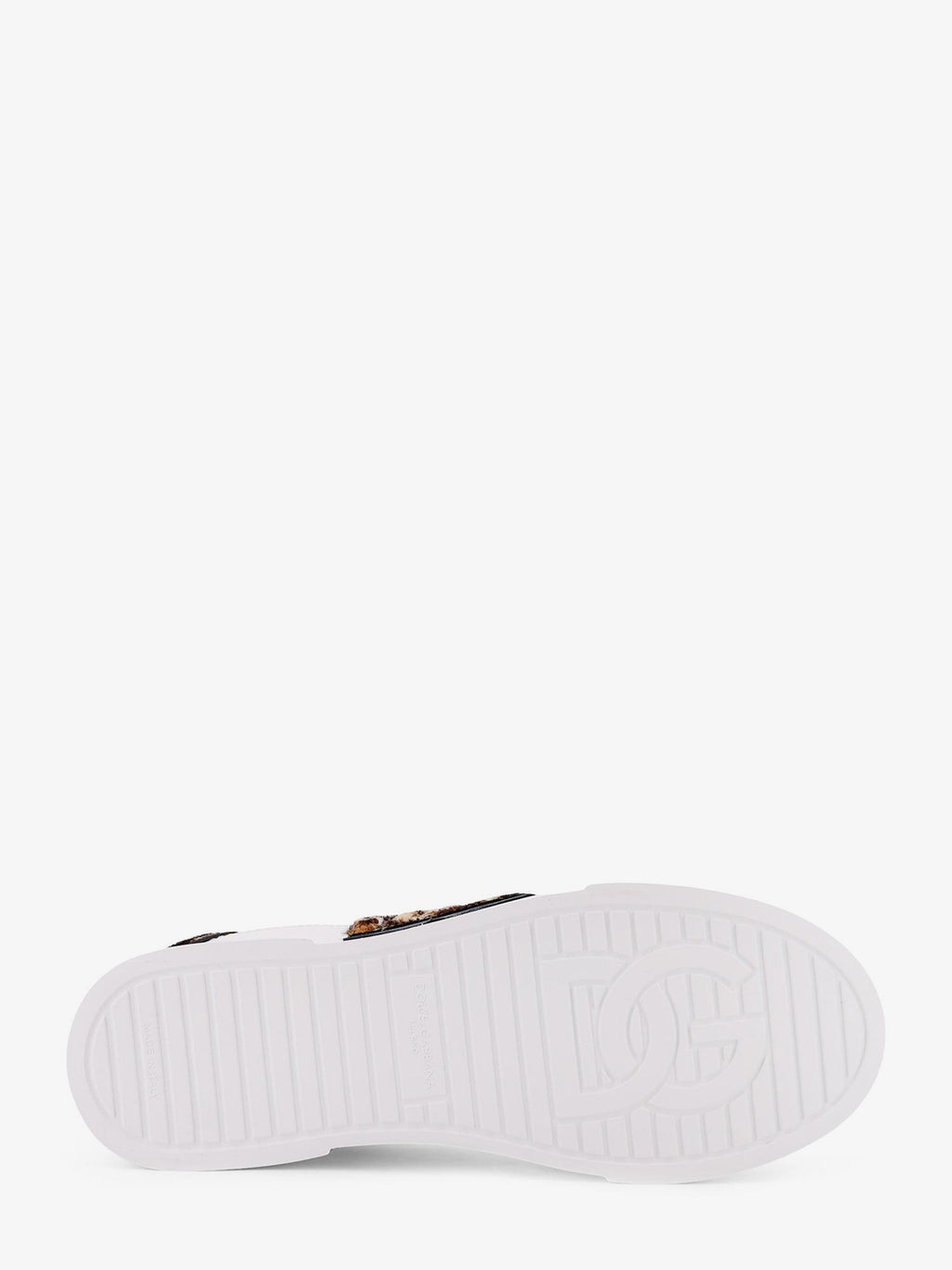 Dolce & Gabbana Portofino letaher light strobel sneakers