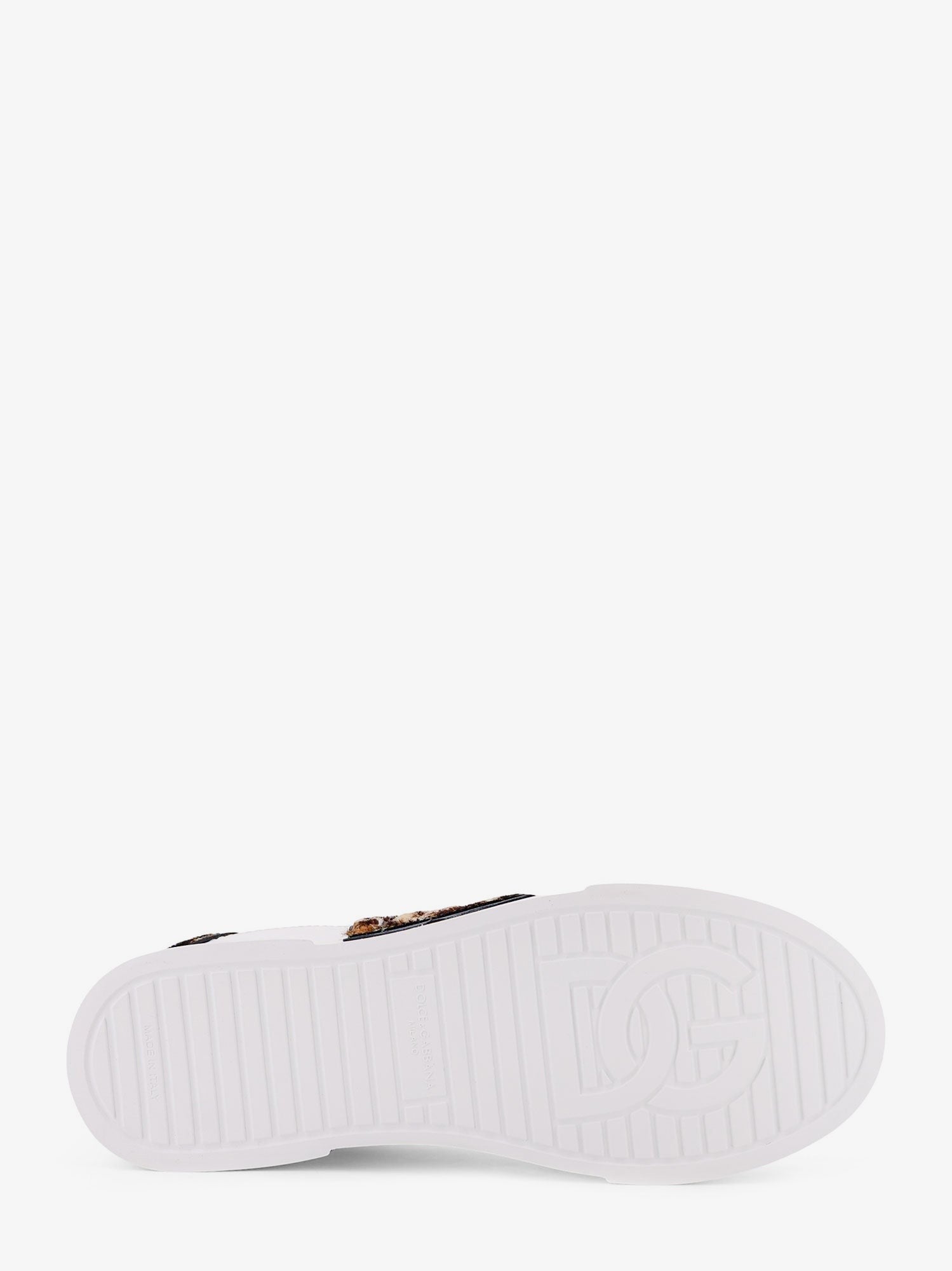 Dolce & Gabbana Portofino letaher light strobel sneakers