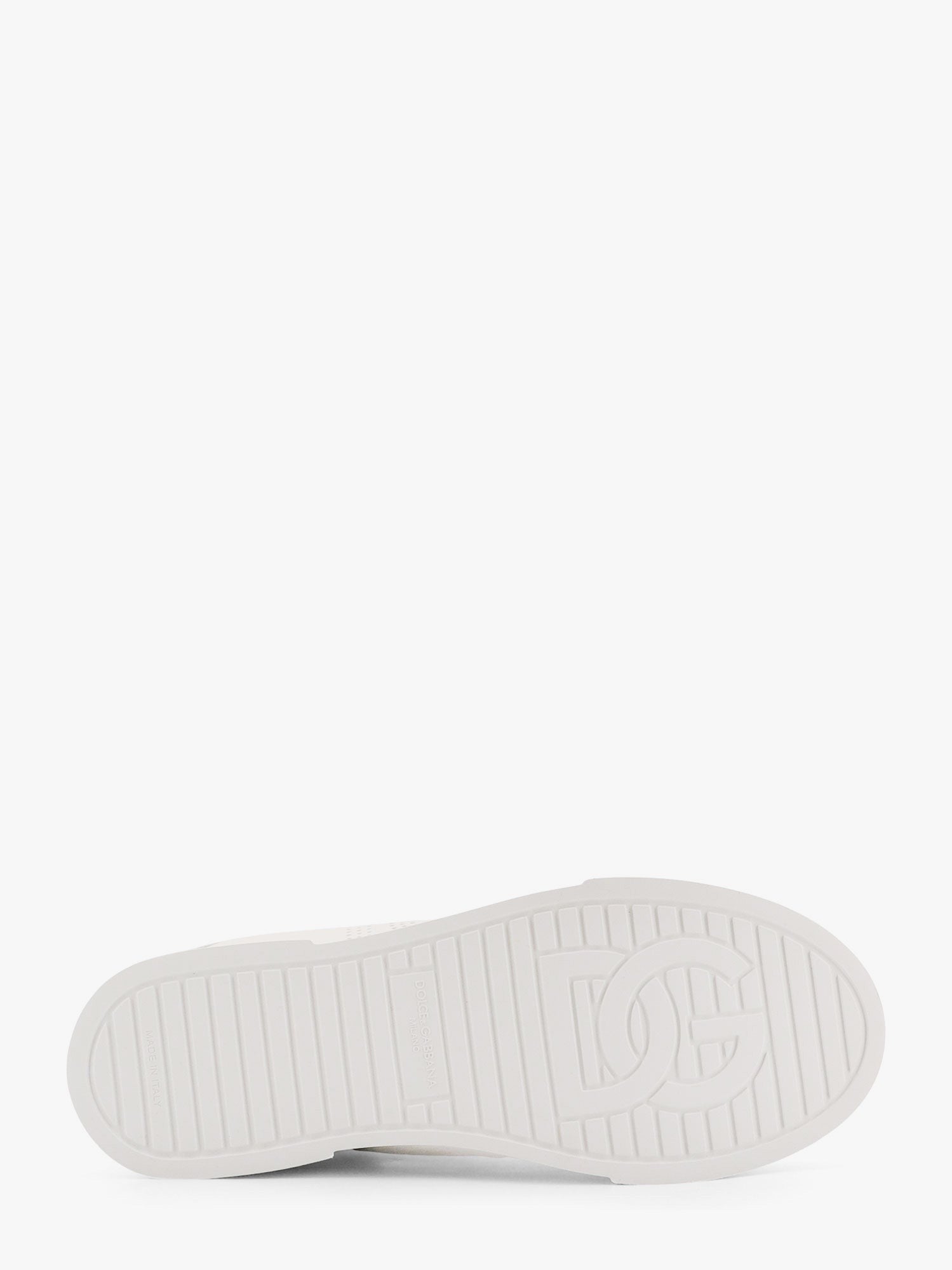 Dolce & Gabbana Portofino low-top leather sneakers with lateral monogram