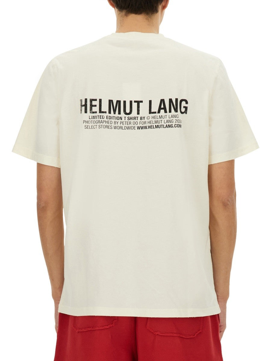 Helmut Lang "POSTCARD BUILDING" T-SHIRT