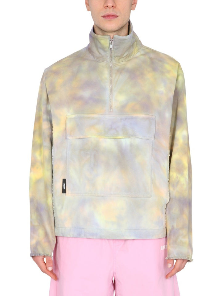 msgm PRINTED ANORAK JACKET