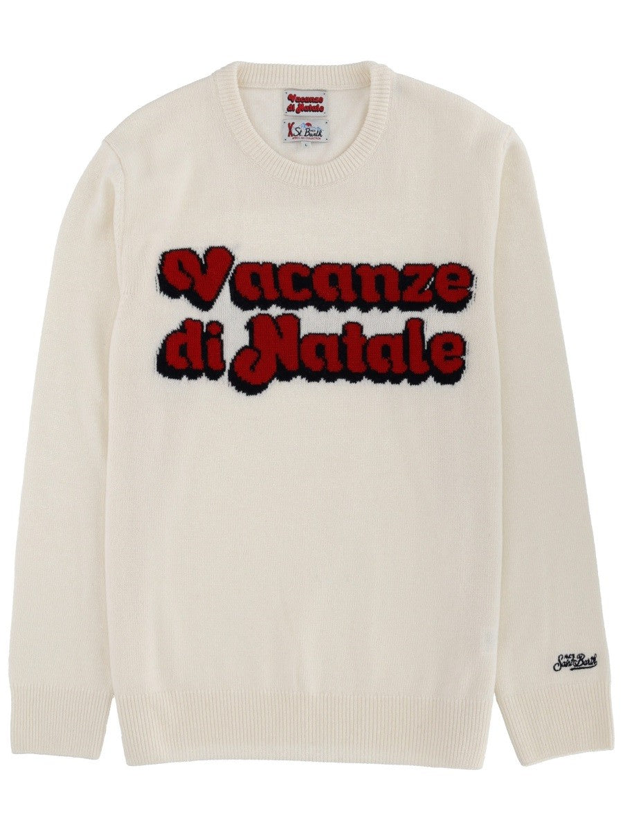 MC2 SAINT BARTH PRINTED SWEATER