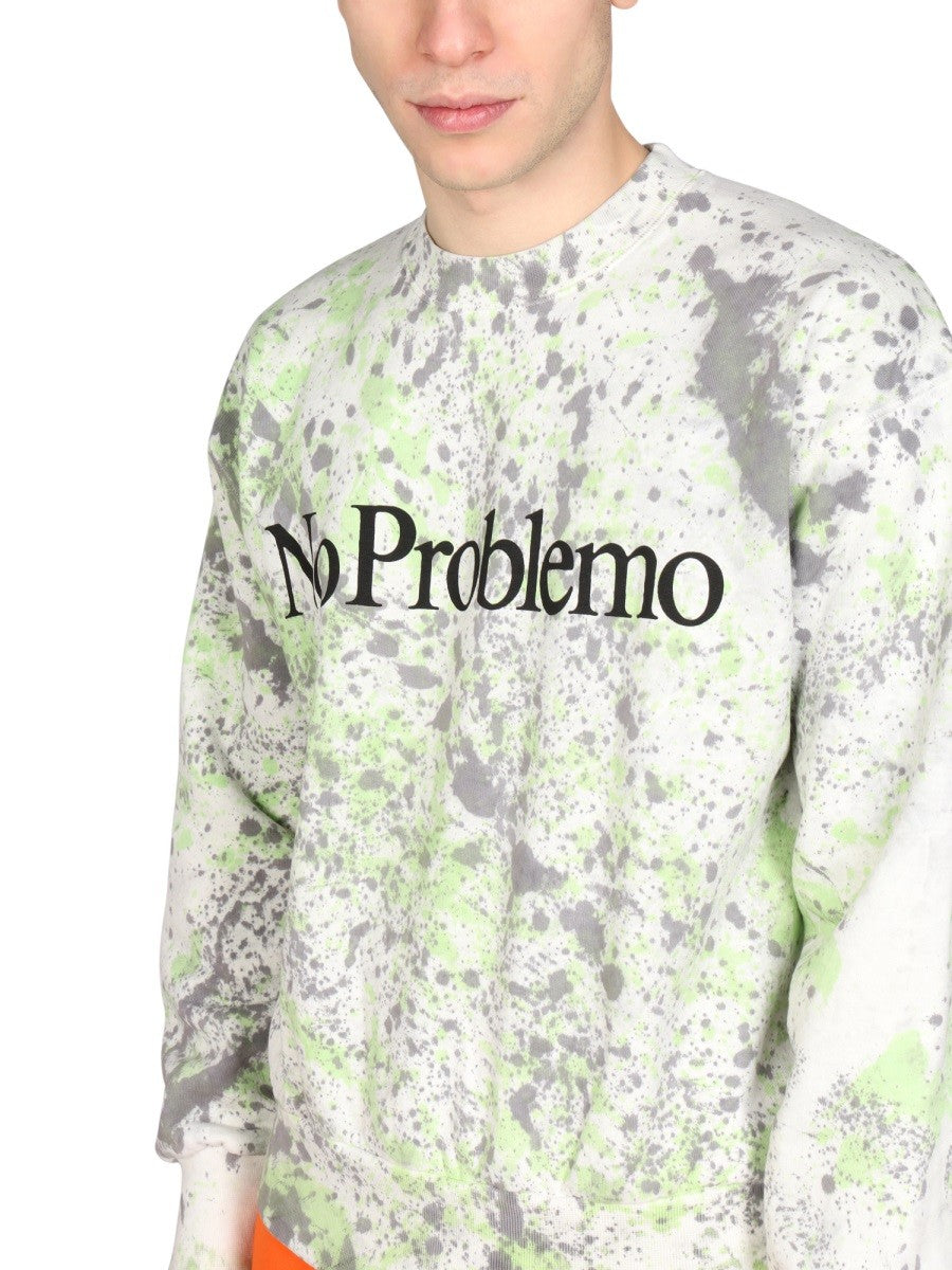 ARIES PRINTED SWEATSHIRT