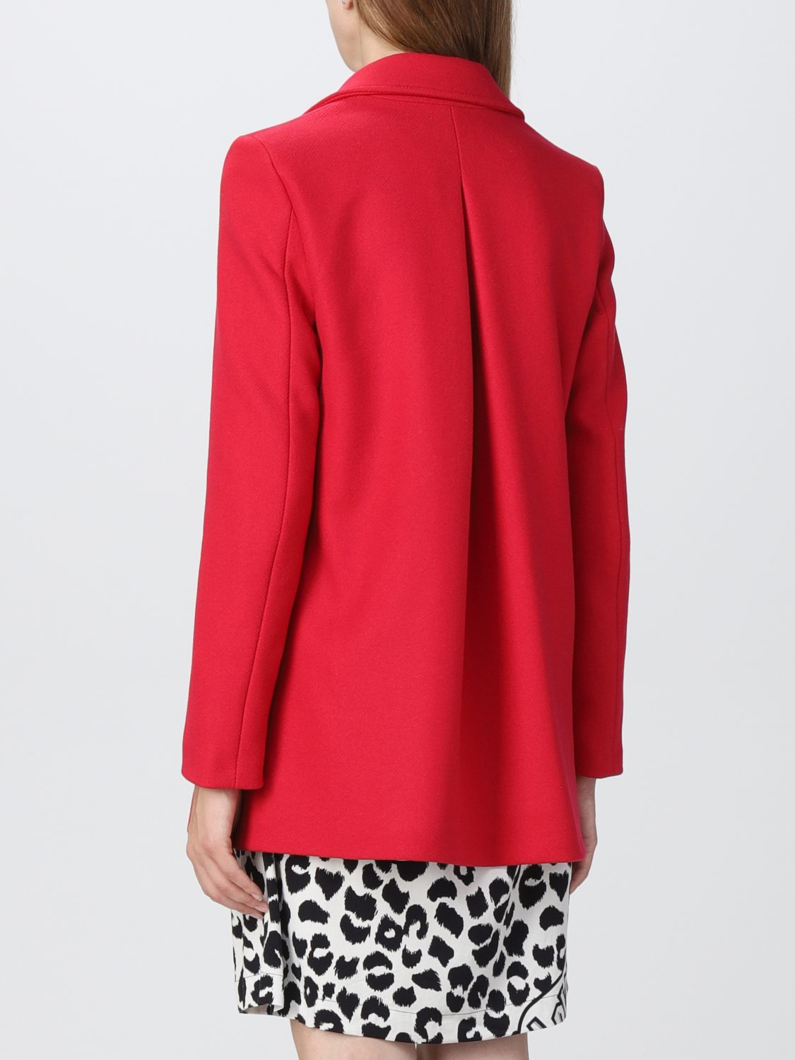 Love Moschino Woman Red Coats