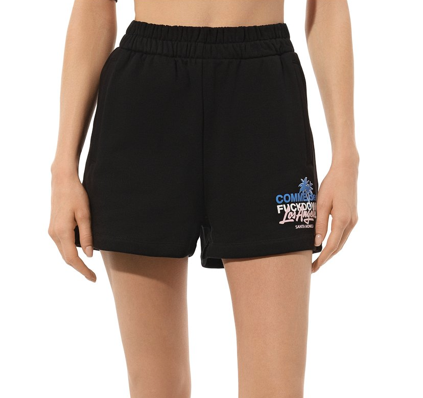 Comme Des Fuckdown Woman Black shorts