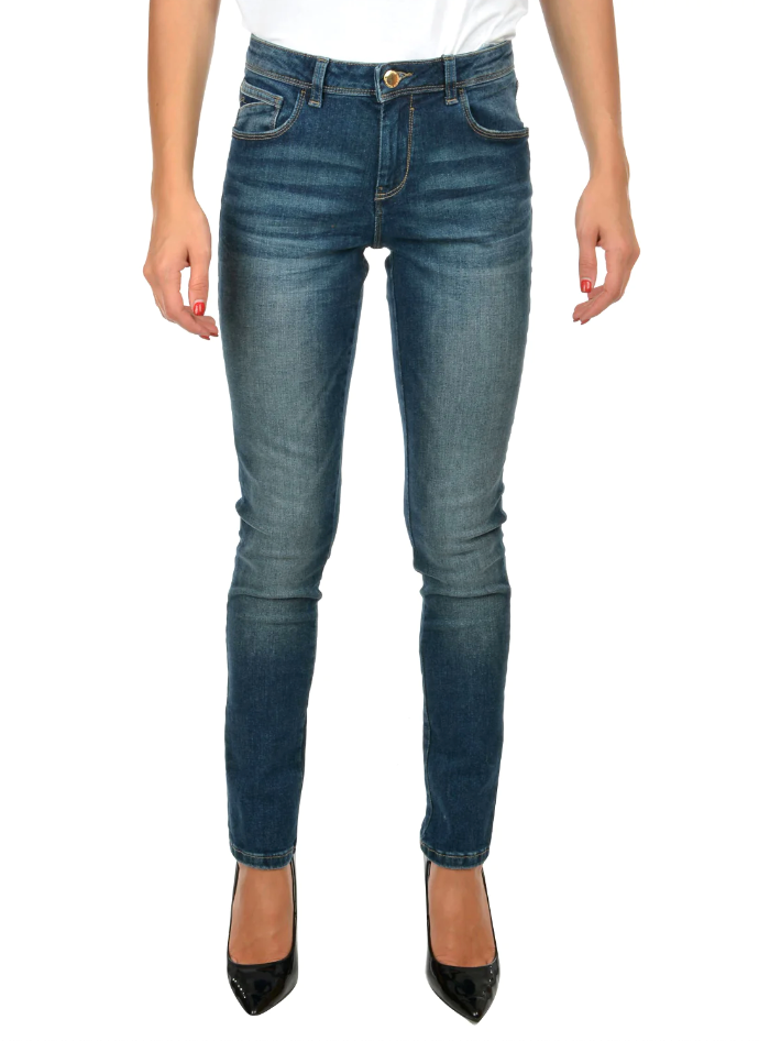 Yes Zee Woman Blue Jeans