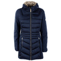 YES ZEE WOMEN'S BLUE QUILTED COAT JACKET