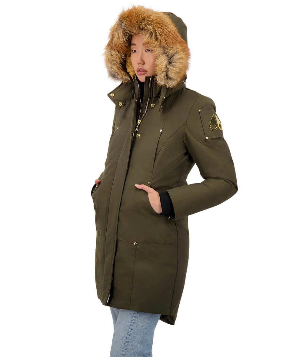 Moose knuckles Woman Camouflage Parka