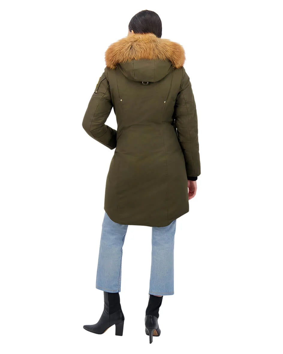 Moose knuckles Woman Camouflage Parka
