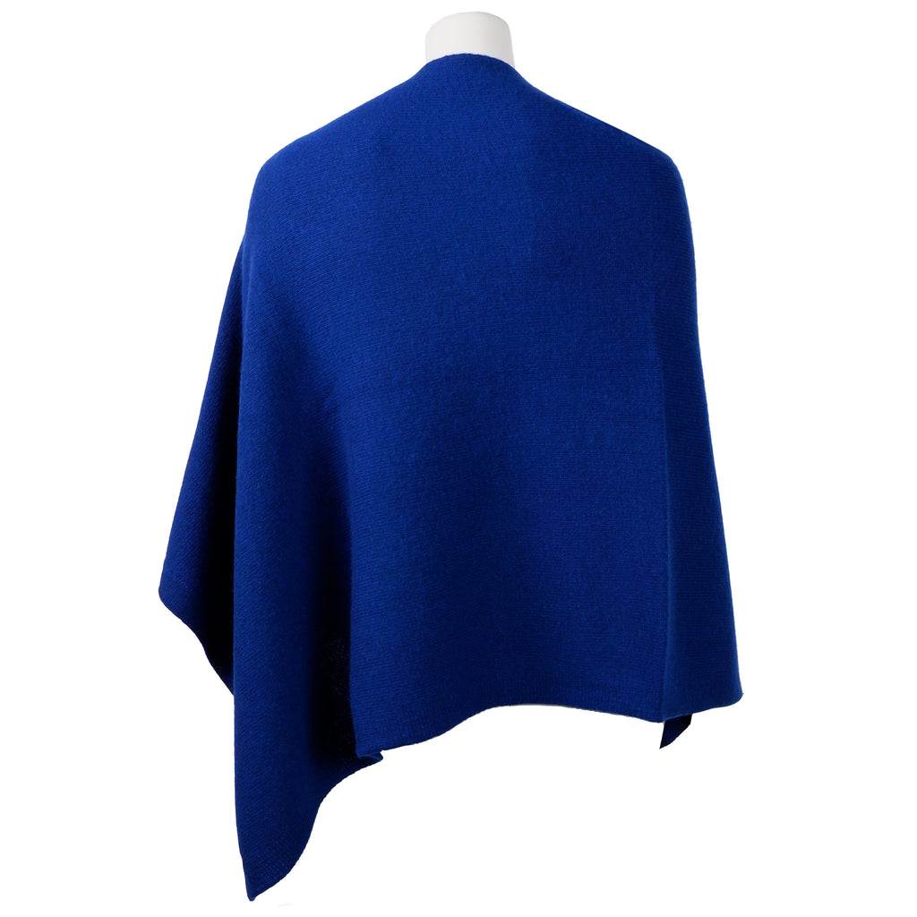 Emilio Romanelli Woman Poncho Cashmere Poncho Blue