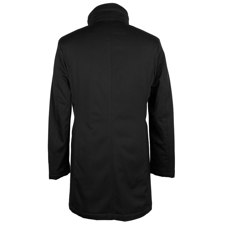 Loro Piana Fabric Man Green STORM SYSTEM Coats Black