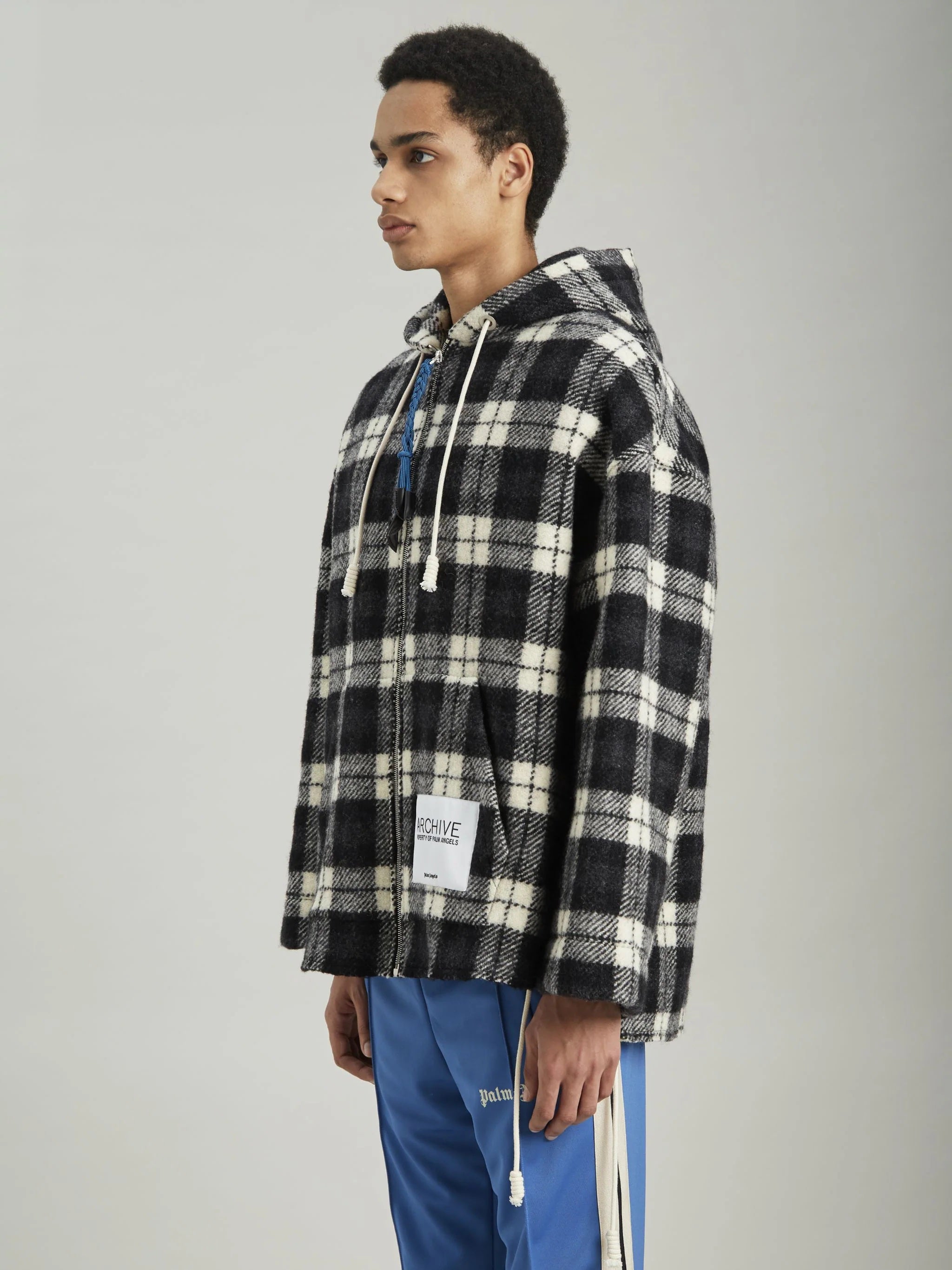 Palm Angels Man Black Sweatshirts