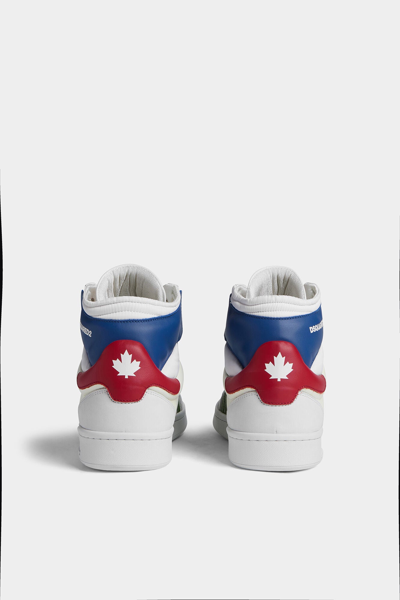 Dsquared2 2°choice Man High Boxer Sneakers White