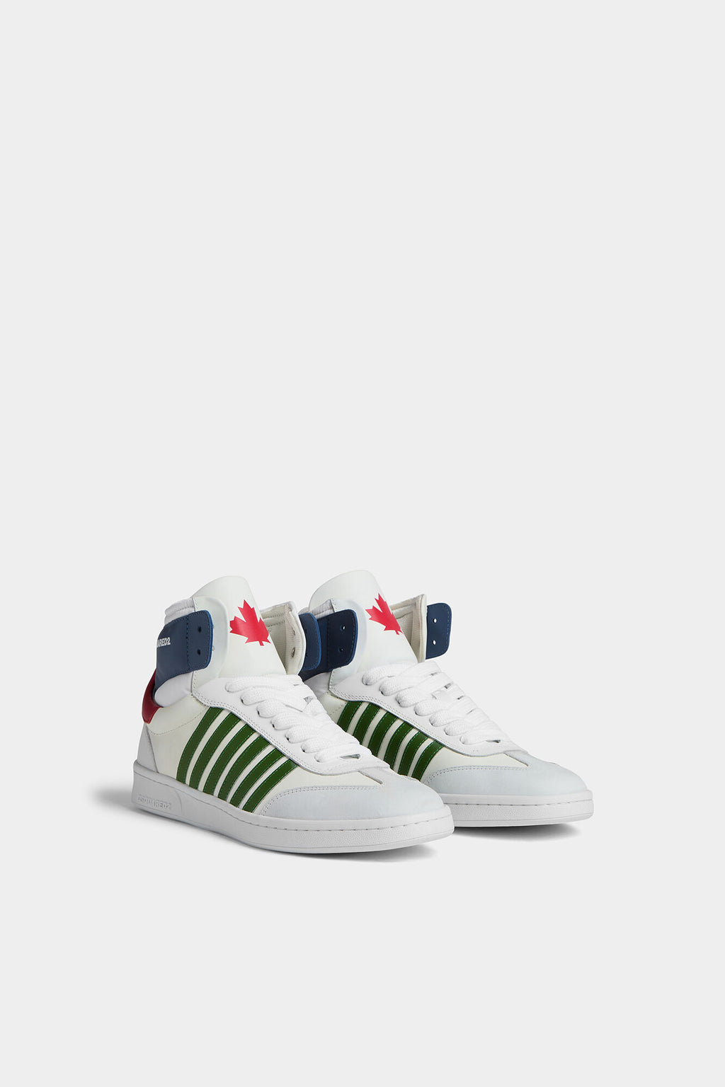 Dsquared2 2°choice Man High Boxer Sneakers White