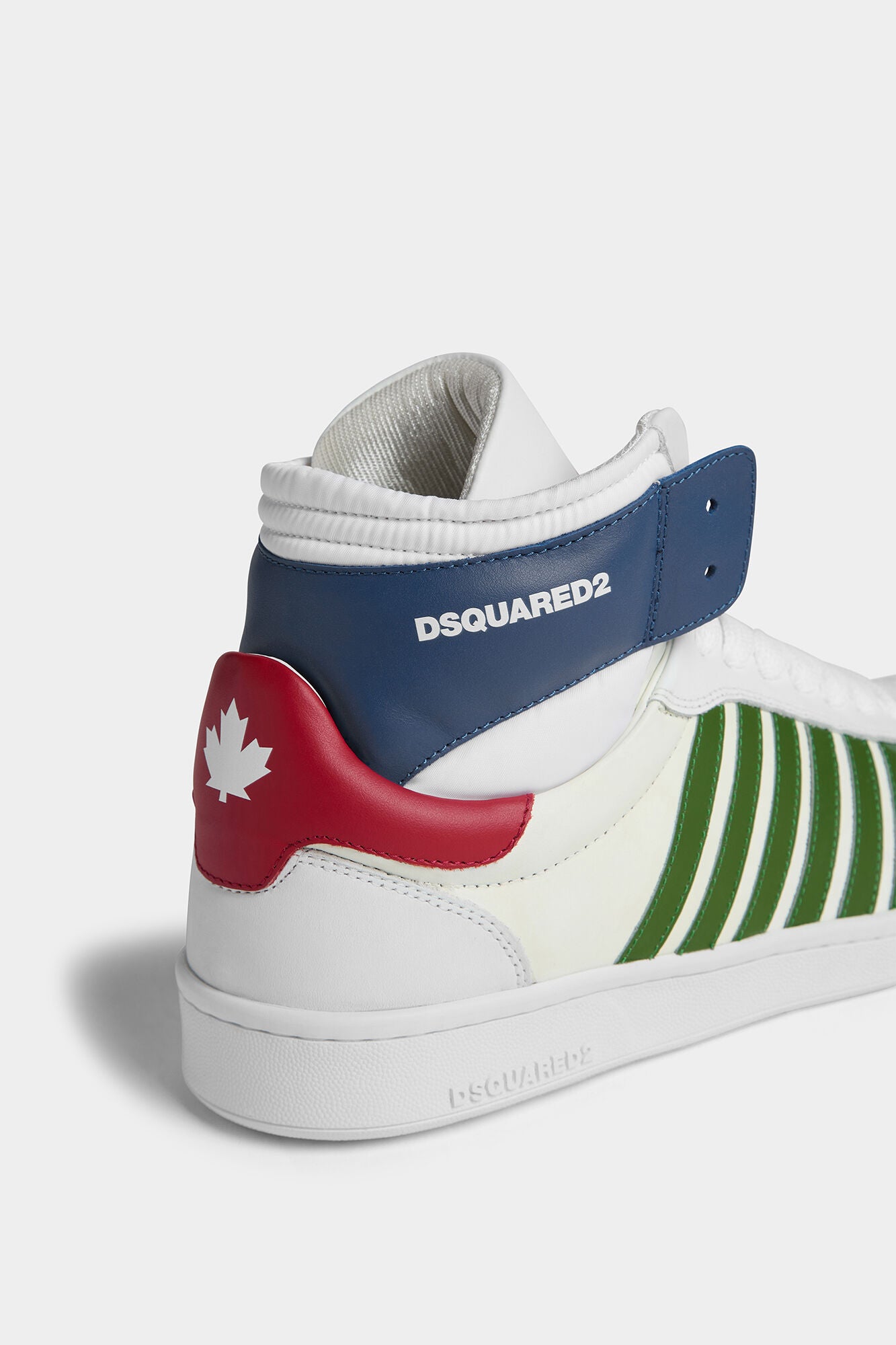Dsquared2 2°choice Man High Boxer Sneakers White