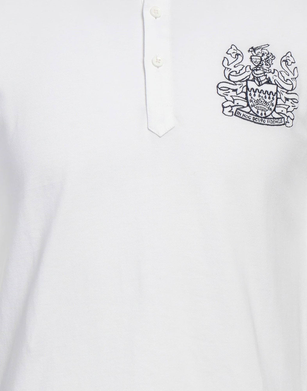 Aquascutum Man White Polo