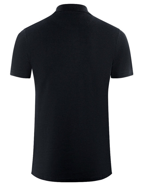 Aquascutum Man Black Polo