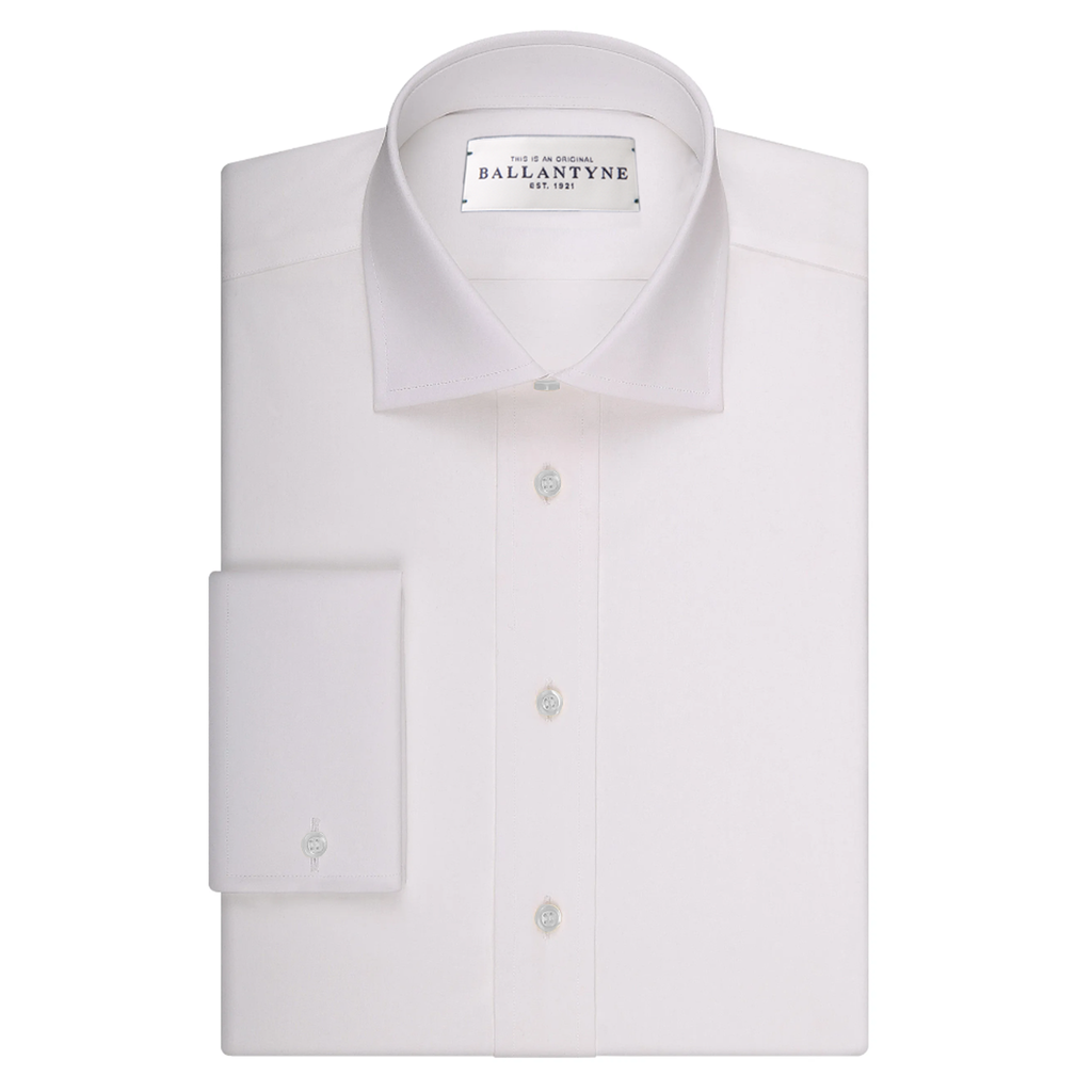 Ballantyne Man White Shirts