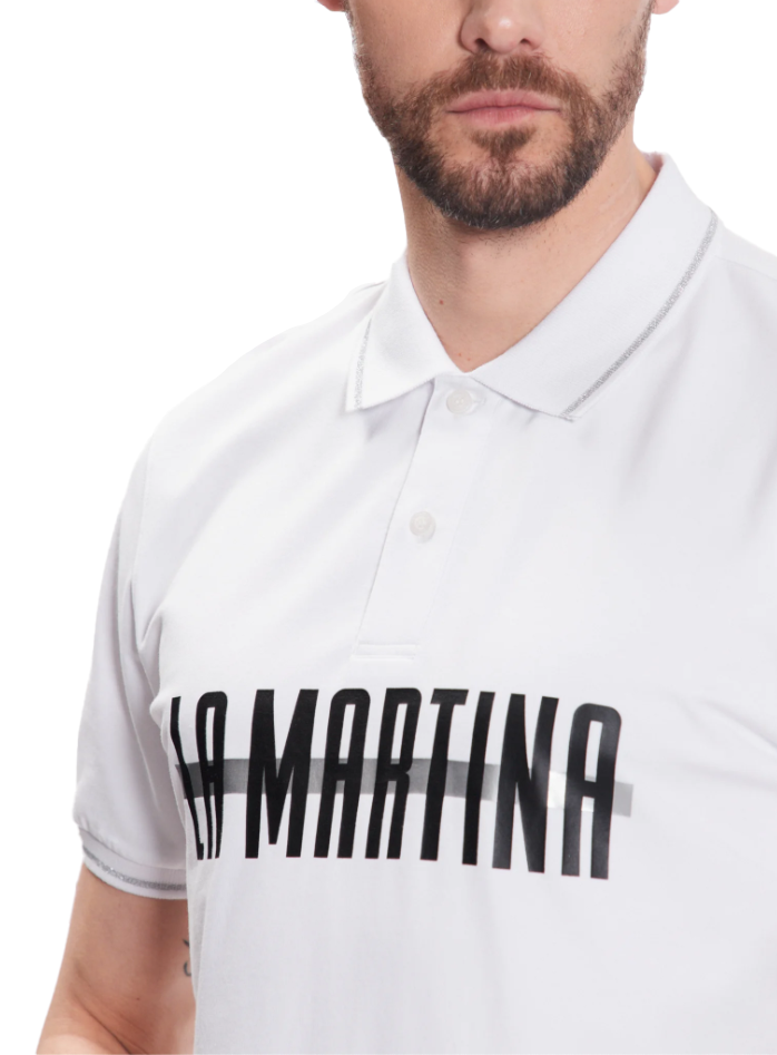 La Martina Man White Polo