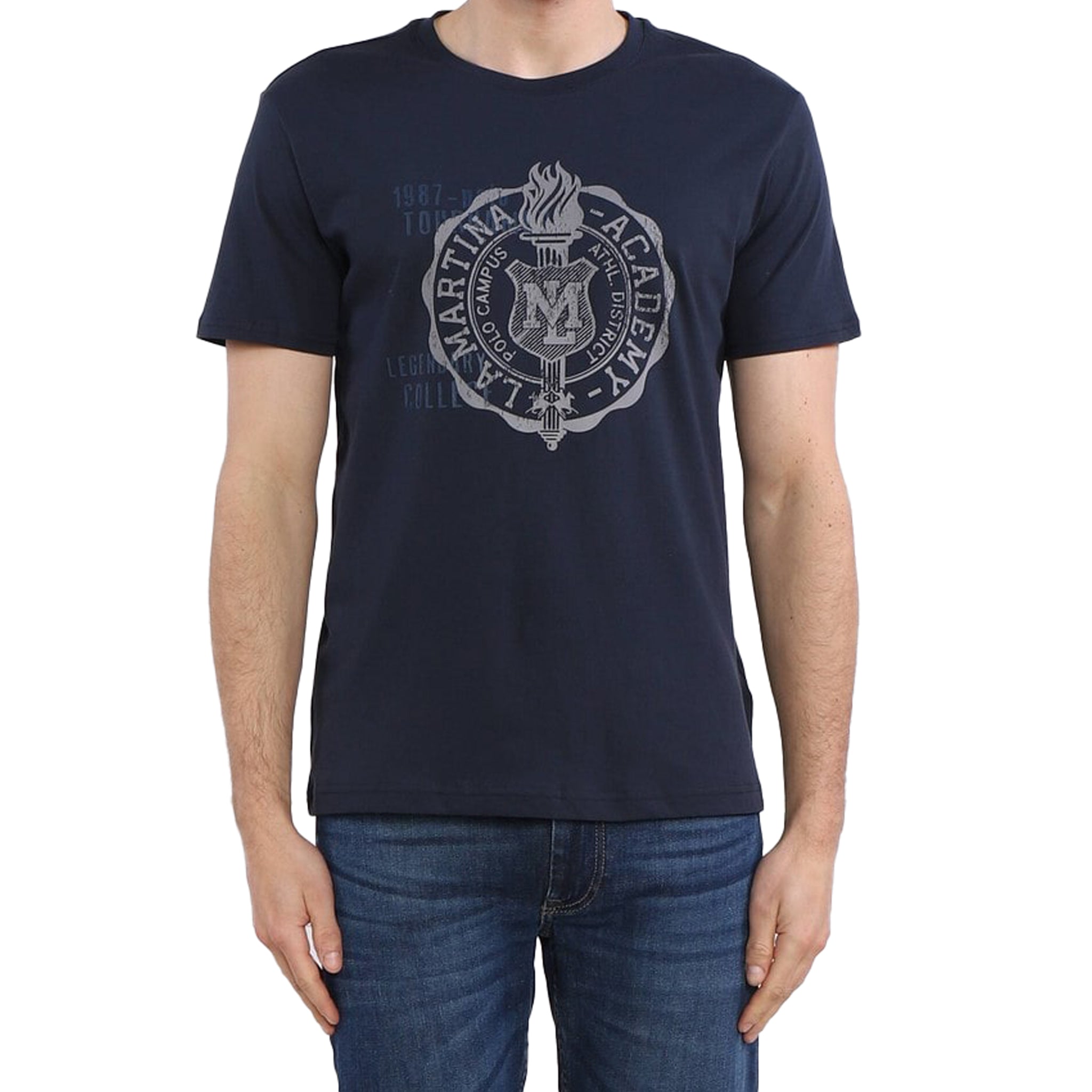La Martina Man Blue T-shirt & Top