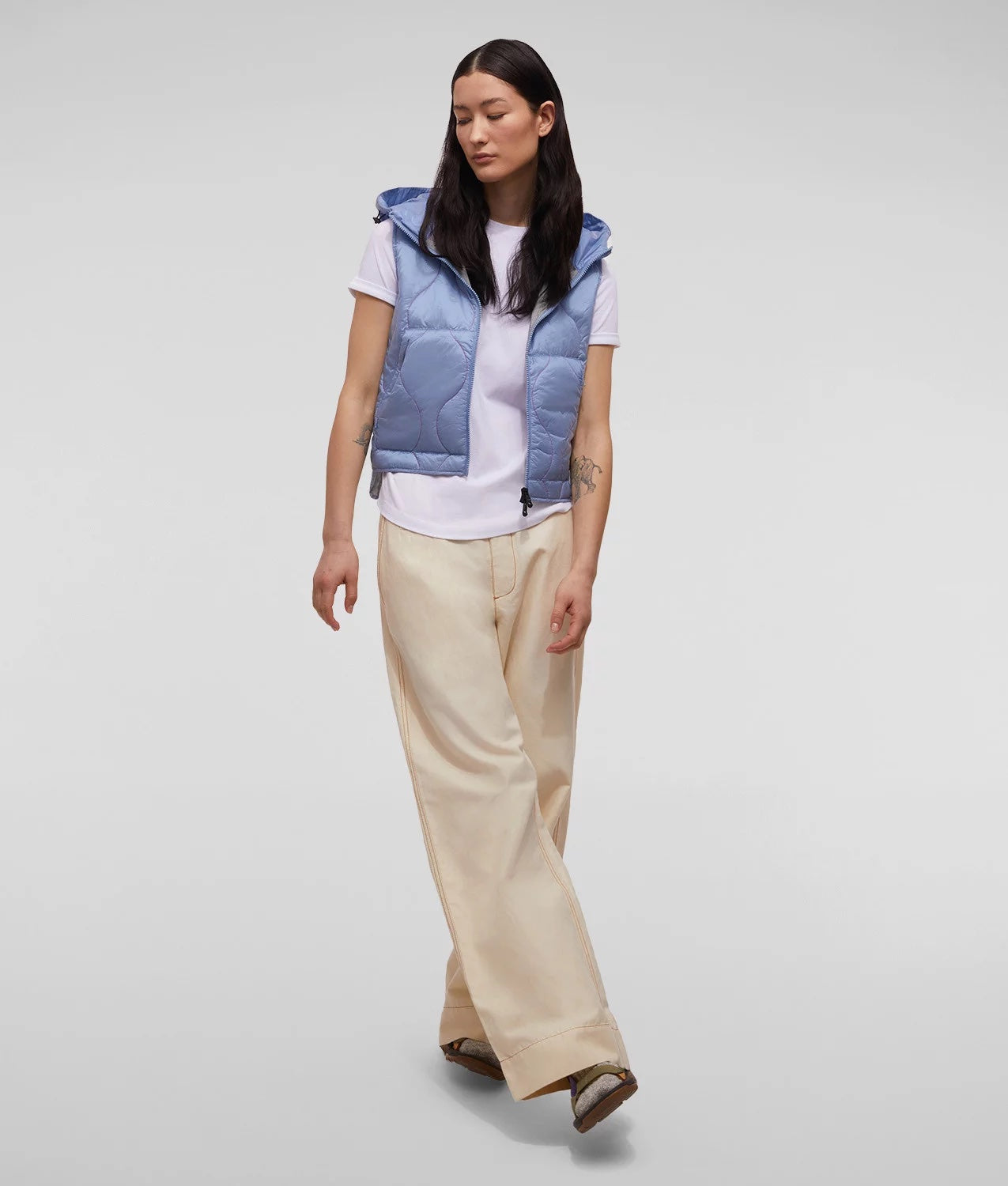 Refrigiwear Woman Light Blue Vest