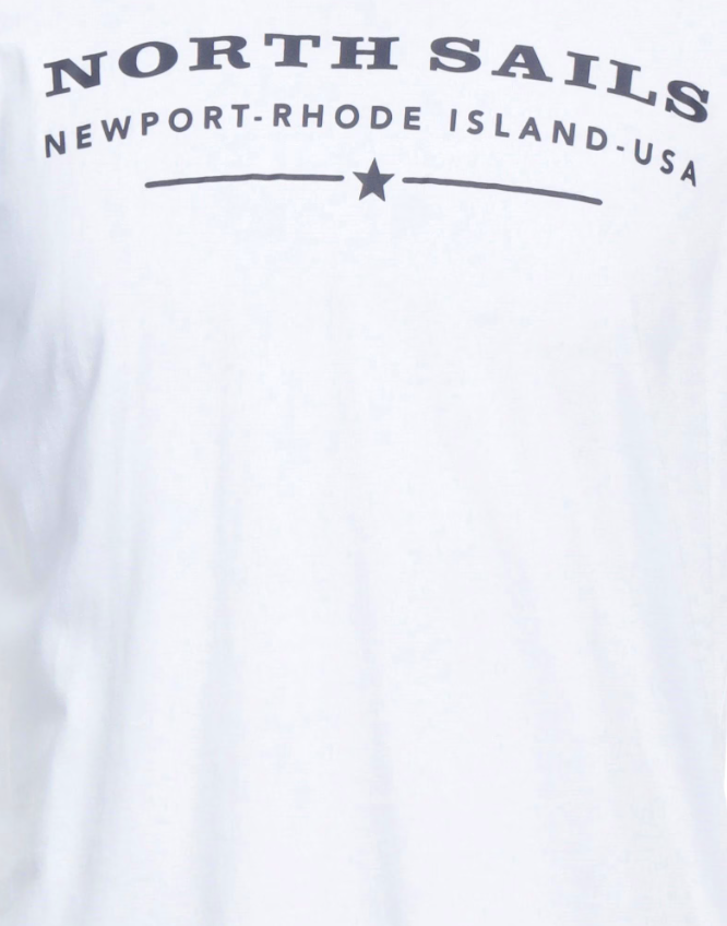 North Sails Man White T-shirt & Top
