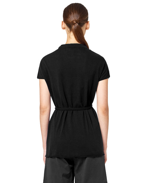 Alpha Studio Woman Dress Kimono Black