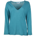 maglia scollo V verde