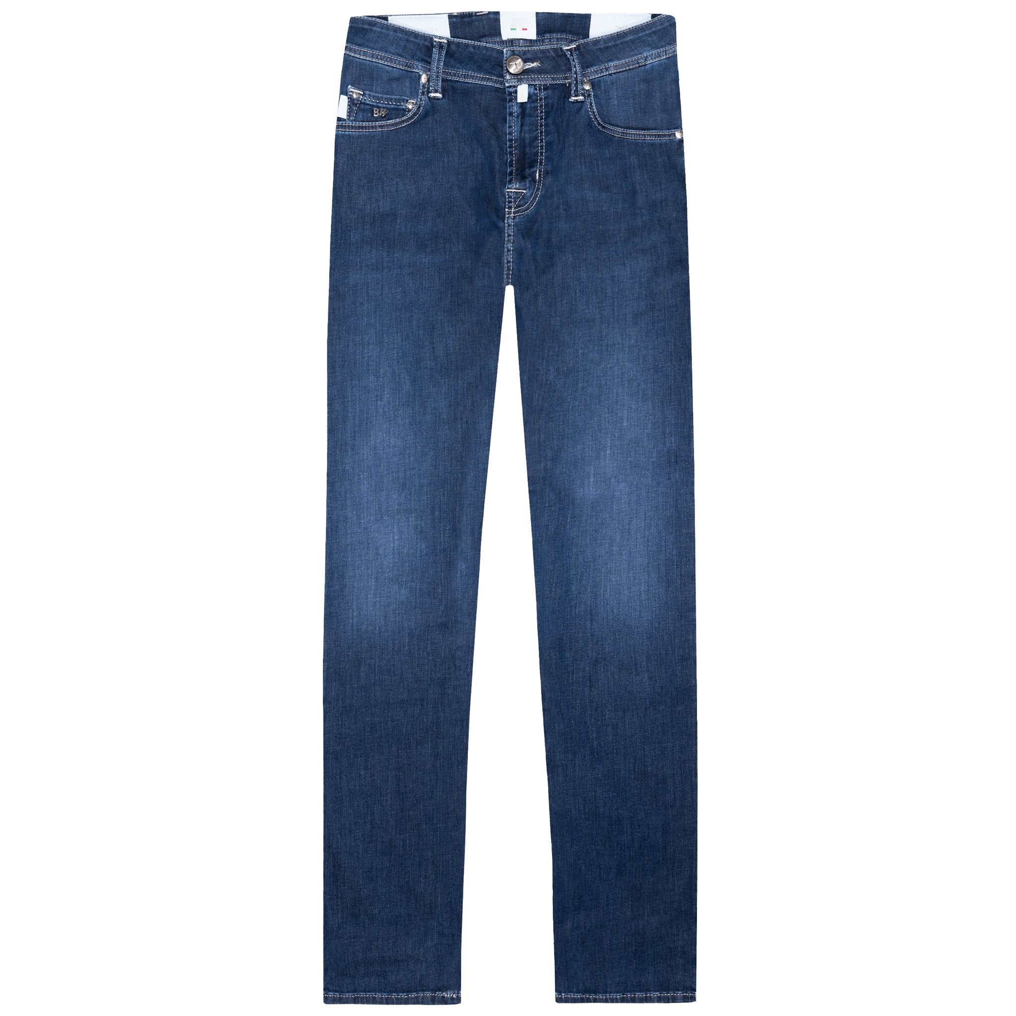 Tramarossa Michelangelo Men's Cotton Blue Jeans