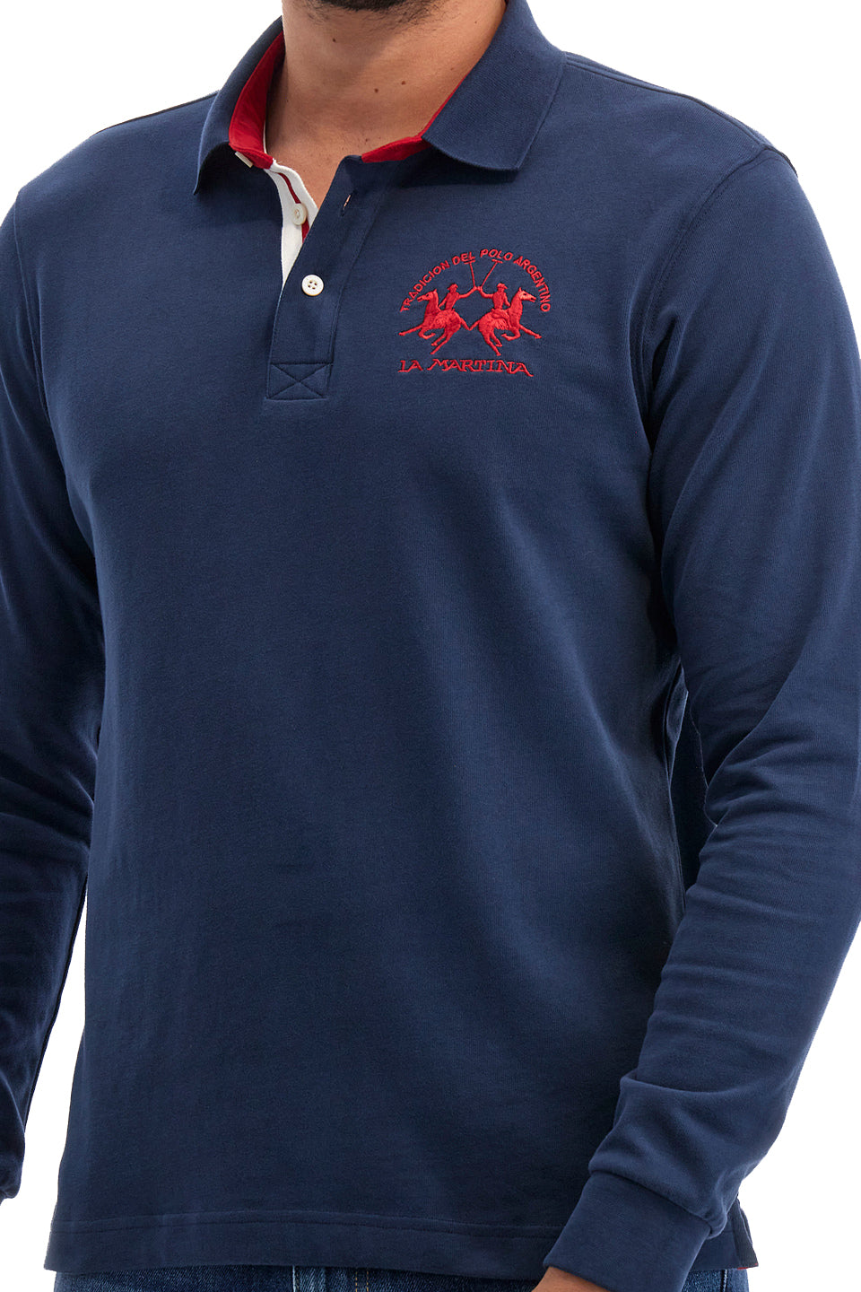 La Martina Man Blue Polo