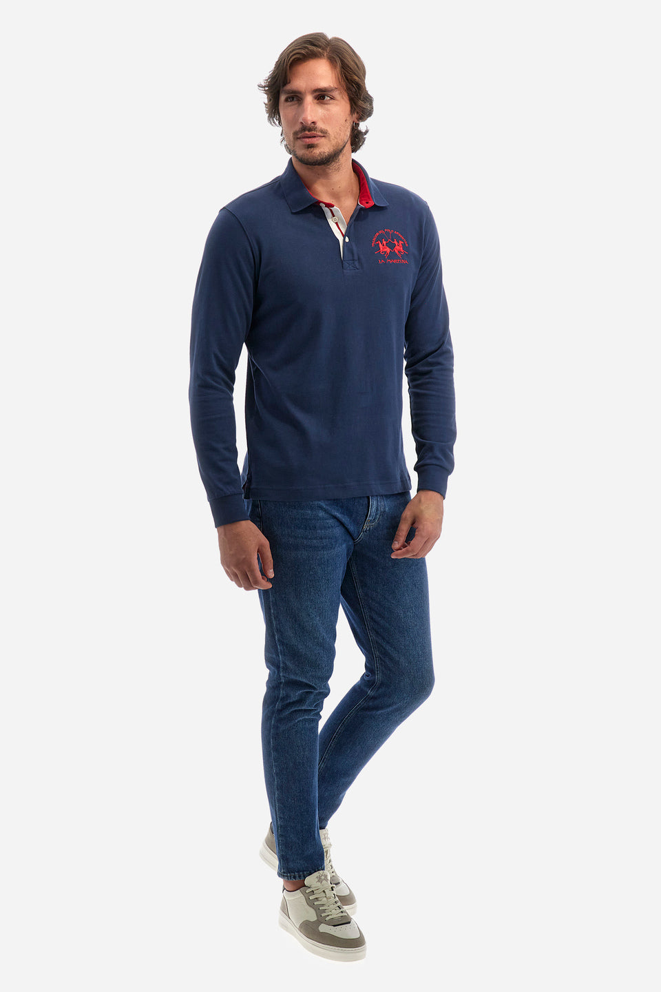 La Martina Man Blue Polo